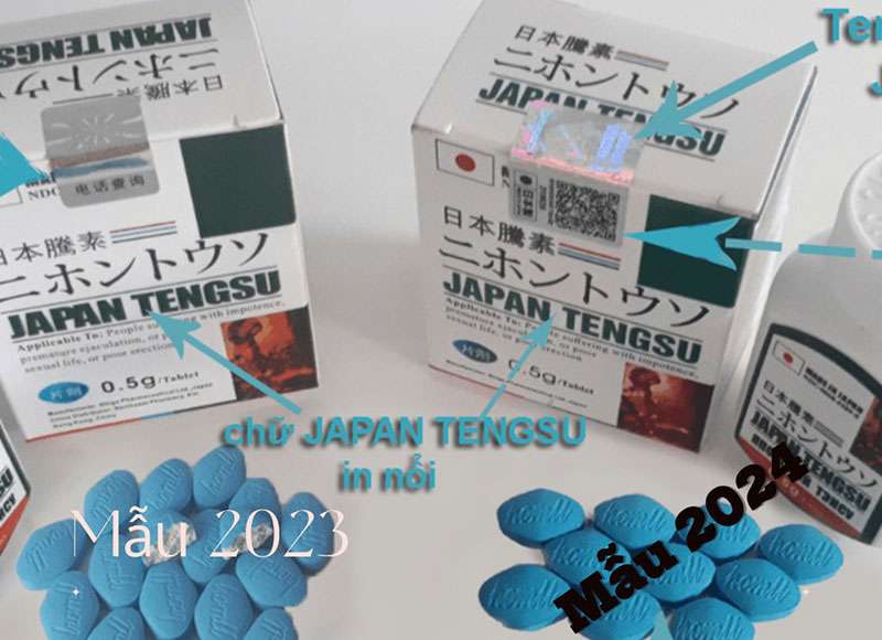 Mẫu thuốc Japan tengsu mới nhất 2024